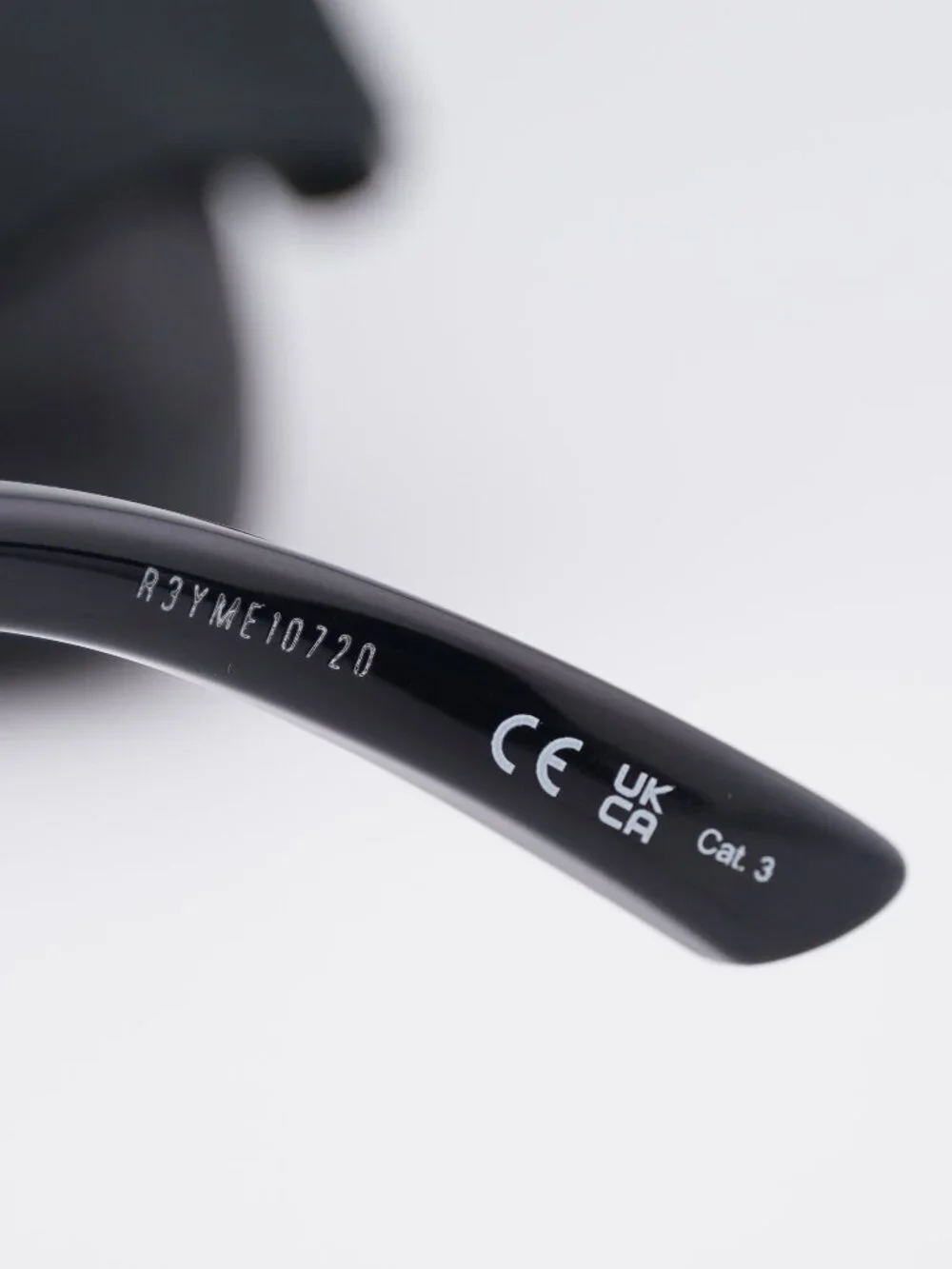 Balenciaga BB0202S 001 Unisex Geometric Sunglasses - Black / Grey